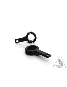 Support éclairage DENALI Ø32-38mm noir 2