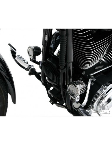 Support éclairage DENALI Ø32-38mm noir