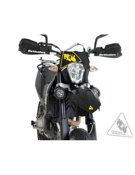 Support éclairage DENALI fourches inversé Ø50-60mm noir