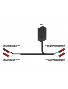 Déclencheur universel de feux de route pour les phares à LED DENALI Trigger Wizard 2
