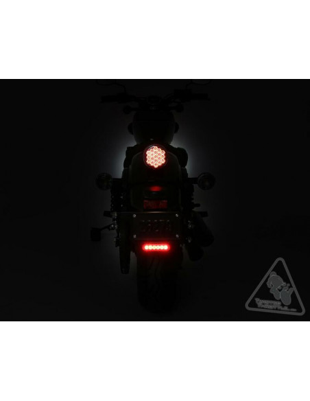 Feu stop DENALI B6 plaque d'immatriculation