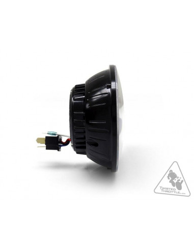 Phare DENALI M5 LED Ø145mm noir chrome