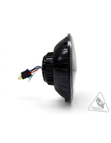 Phare DENALI M7 LED Ø177mm noir chrome