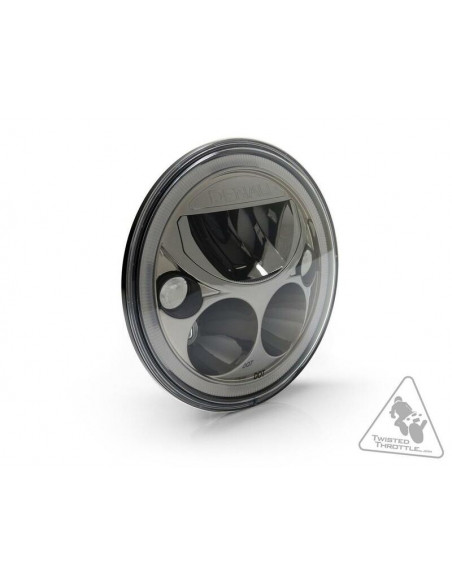 Phare DENALI M7 LED Ø177mm noir chrome