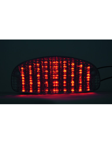 Feu arrière BIHR LED clignotants intégrés HONDA HORNET 600