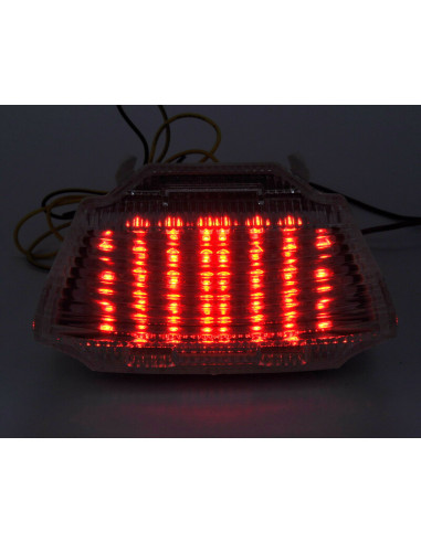 Feu arrière BIHR LED avec clignotants intégrés Kawasaki ZX10R