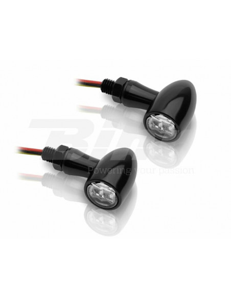 Clignotants LED V-PARTS 12V alu noir