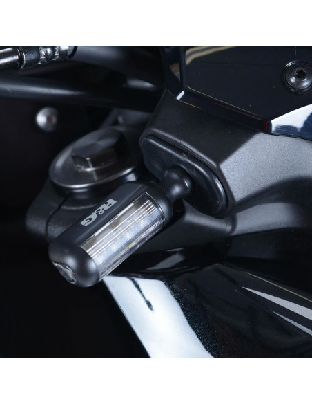 Adaptateur clignotant R&G RACING noir Kawasaki