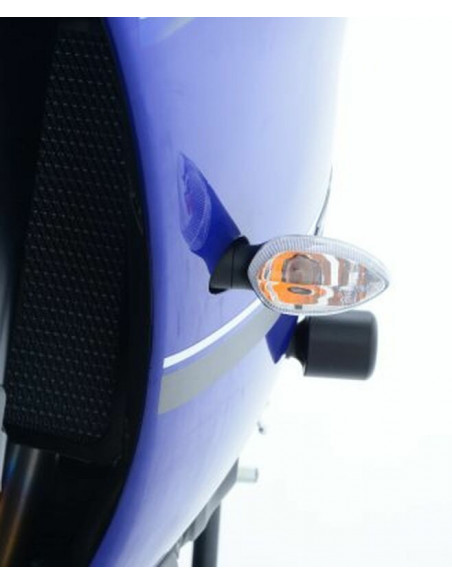 Adaptateurs de clignotants avant R&G RACING noir Yamaha