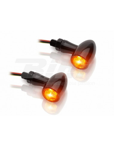 Clignotants LED V-PARTS 12V alu noir