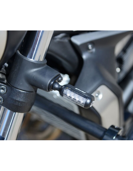 Adaptateurs micro-clignotants avant R&G RACING - Kawasaki Vulcan S/Cafe
