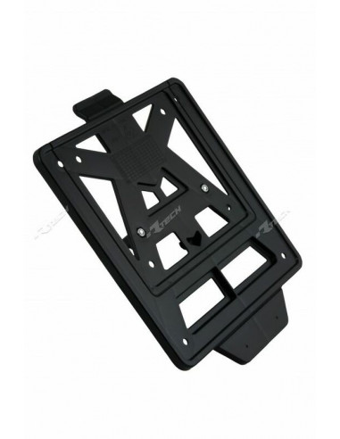 Support de plaque RACETECH noir