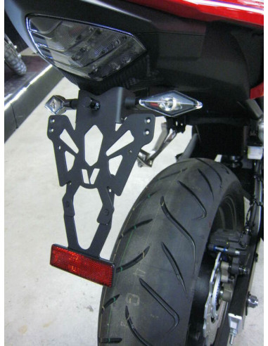Support de plaque V PARTS noir Honda CB500X