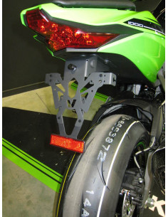 Support de plaque V PARTS noir Kawasaki ZX10R