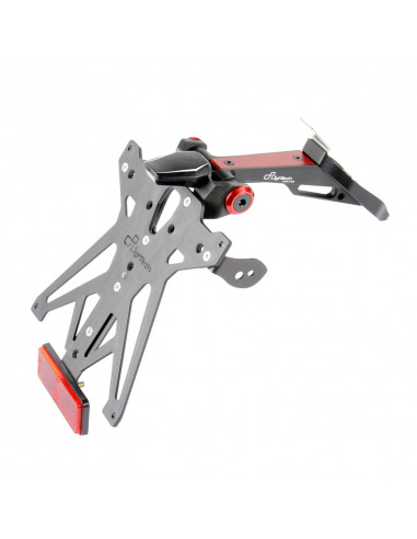 Kit support de plaque réglable LIGHTECH - with Light and Reflector Yamaha T-Max