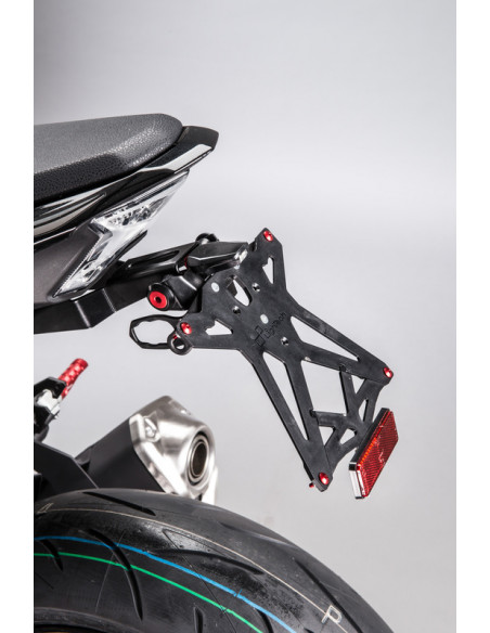 Support de plaque réglable LIGHTECH - Kawasaki Z900/Z H2