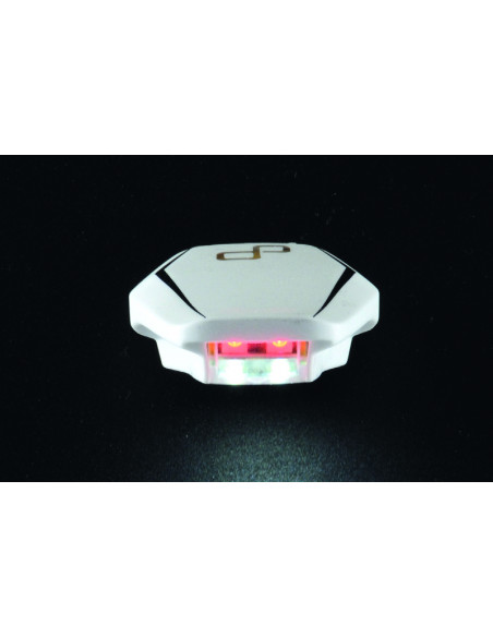 Eclairage de plaque LED LIGHTECH Python couvercle noir entraxe 26mm