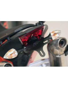 Support de plaque R&G RACING noir KTM 690 Duke/Supermoto