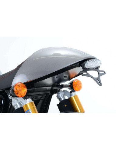 Support de plaque R&G RACING noir Triumph Thruxton/Thruxton R