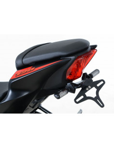 Support de plaque R&G RACING noir Suzuki GSX-R125 2