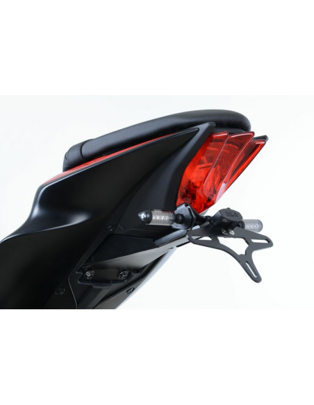 Support de plaque R&G RACING noir Suzuki GSX-R125