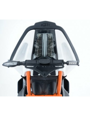 Support de plaque R&G RACING noir KTM