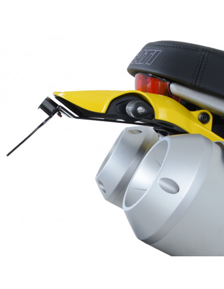 Support de plaque R&G RACING noir Ducati Scrambler 1100