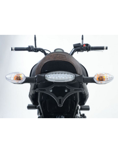 Support de plaque R&G RACING noir Yamaha XSR700