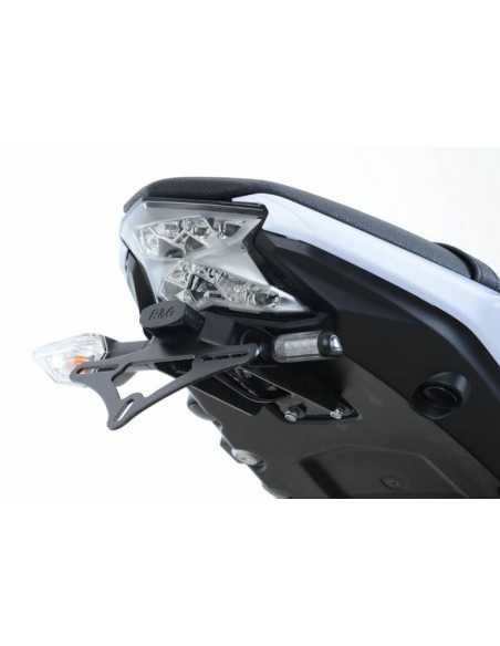Support de plaque R&G RACING noir Kawasaki Z650