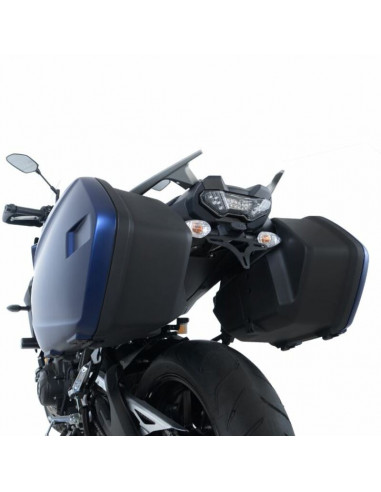 Support de plaque R&G RACING noir Yamaha MT-09 Tracer