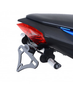 Support de plaque R&G RACING noir Kawasaki Z125 2