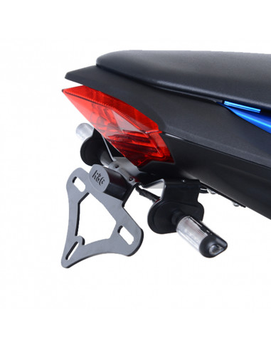 Support de plaque R&G RACING noir Kawasaki Z125