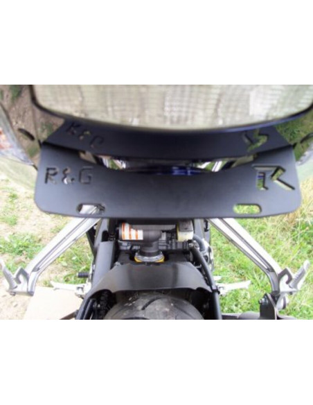 Support de plaque R&G RACING Bad Boy noir Suzuki GSX-R1000