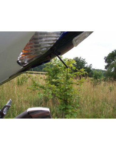 Support de plaque R&G RACING Bad Boy noir Suzuki GSX-R1000