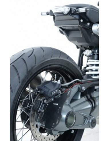 Support de plaque R&G RACING noir BMW R NINE T