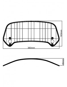 Spoiler de rechange MRA X-Creen Touring XCTA - 2