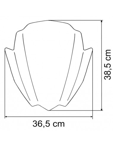 Bulle universel MRA Racing RNB pour motos naked