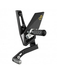 Commande reculées fixes LIGHTECH sélection standard Triumph Speed Triple 1050