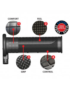 Spare heated grip LH for Oxford Adventure Hot Grips. OF690C6