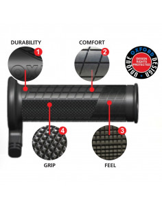 Spare heated grip LH for Oxford Touring Hot Grips. OF691C6