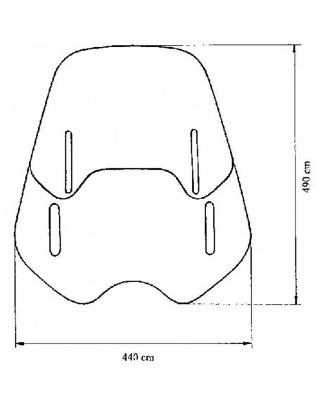 Bulle MRA Varioscreen Naked Bike VNB avec spoiler -