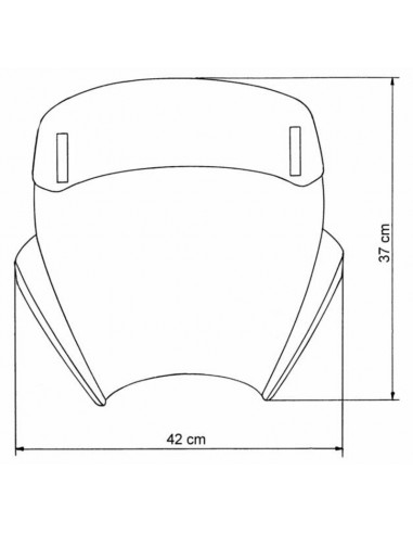 Bulle MRA Variotouring VTNB avec spoiler - Naked Bikes