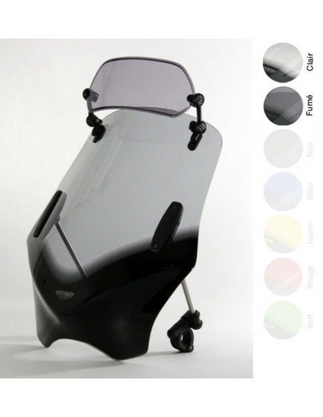 Bulle MRA V-Flow Naked Bikes VFXSC avec spoiler