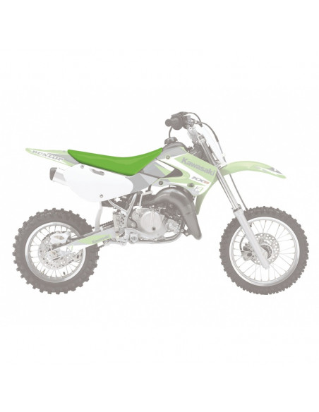 Housse de selle BLACKBIRD Pyramid vert Kawasaki KX65