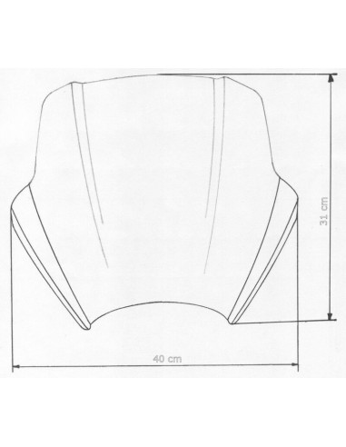 Bulle MRA Speed-screen Naked Bike SPS - Naked Bikes