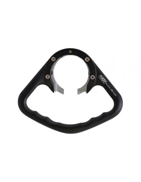 Poignée de réservoir A-SIDER Black Edition 6 vis noir Triumph