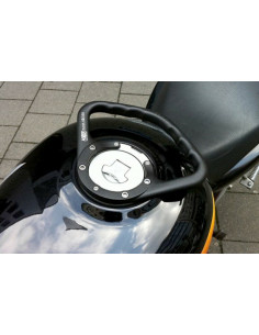 Poignée de réservoir A-SIDER Black Edition 6 vis noir Triumph 2