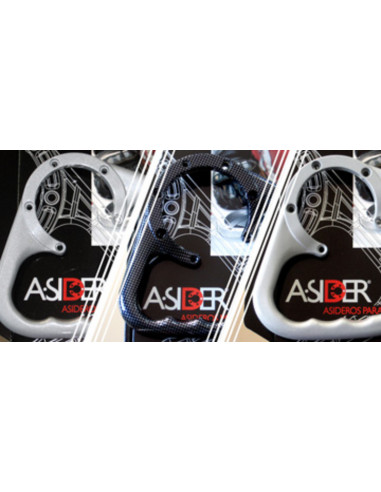 Poignée de réservoir A-SIDER Black Edition 3 ou 7 vis noir Yamaha YZF-R1/YZF-R6