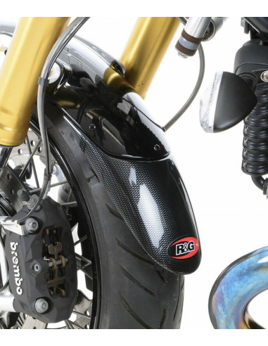 Extension de garde-boue avant R&G RACING effet carbone Kawasaki Versys 1000