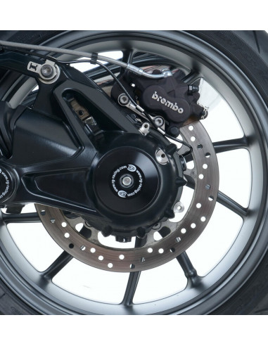Insert axe de roue arrière R&G RACING noir BMW R Nine T